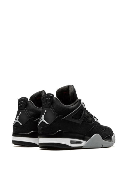 Jordan Retro 4 BLACK CANVAS