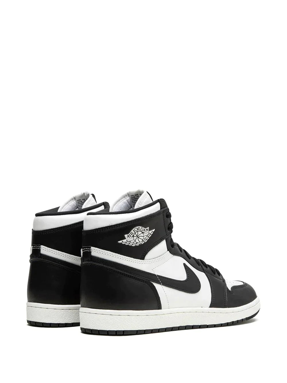 AIR JORDAN RETRO 1 BLACK WHITE LONG