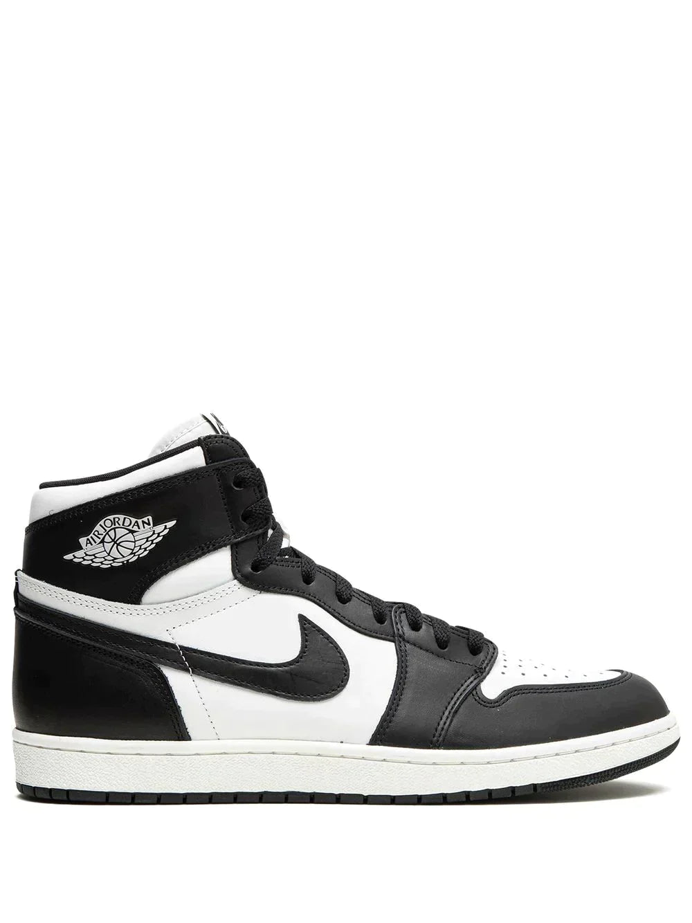 AIR JORDAN RETRO 1 BLACK WHITE LONG