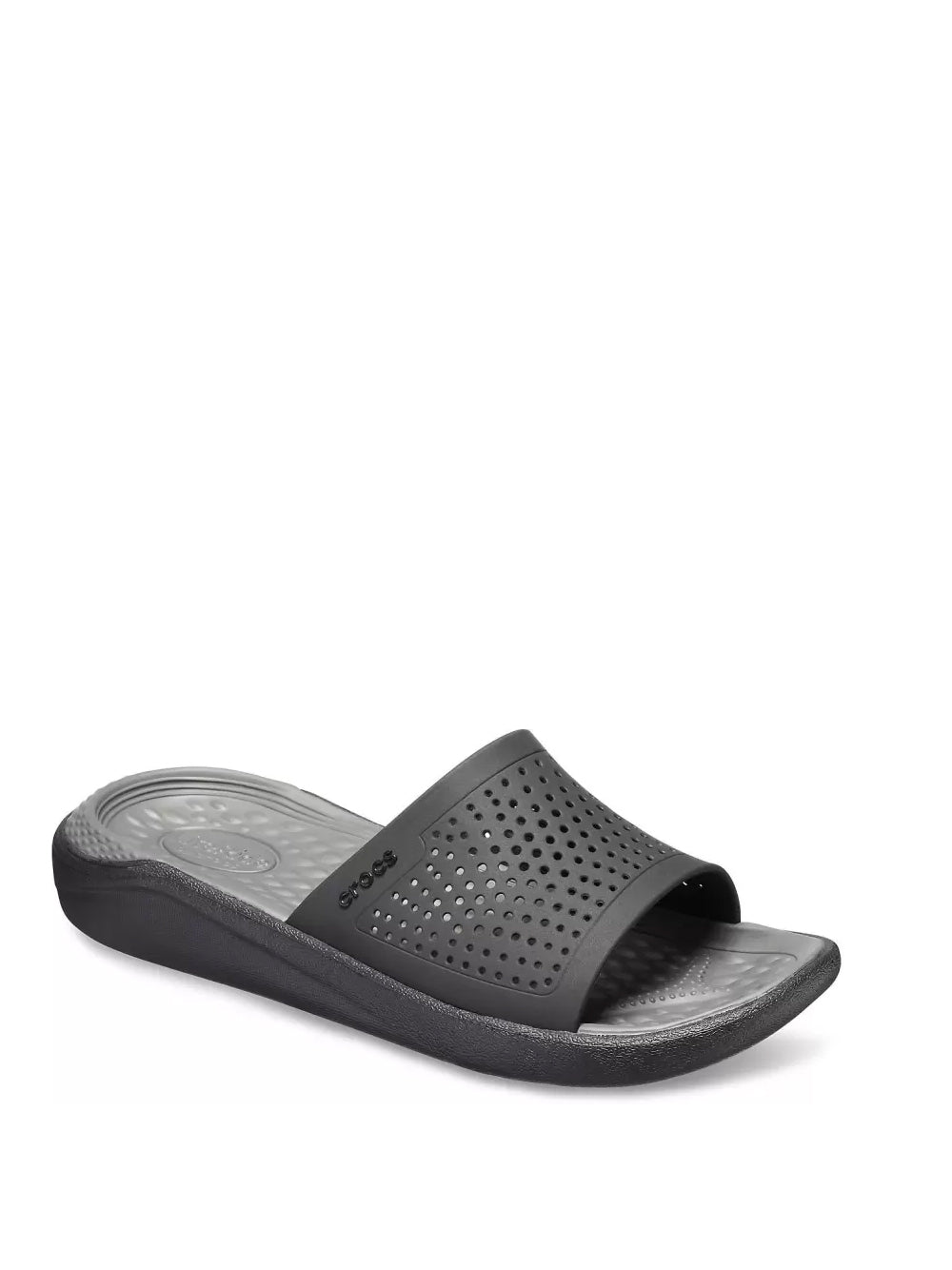 Crocs Lite Ride Flip Flop Black Grey