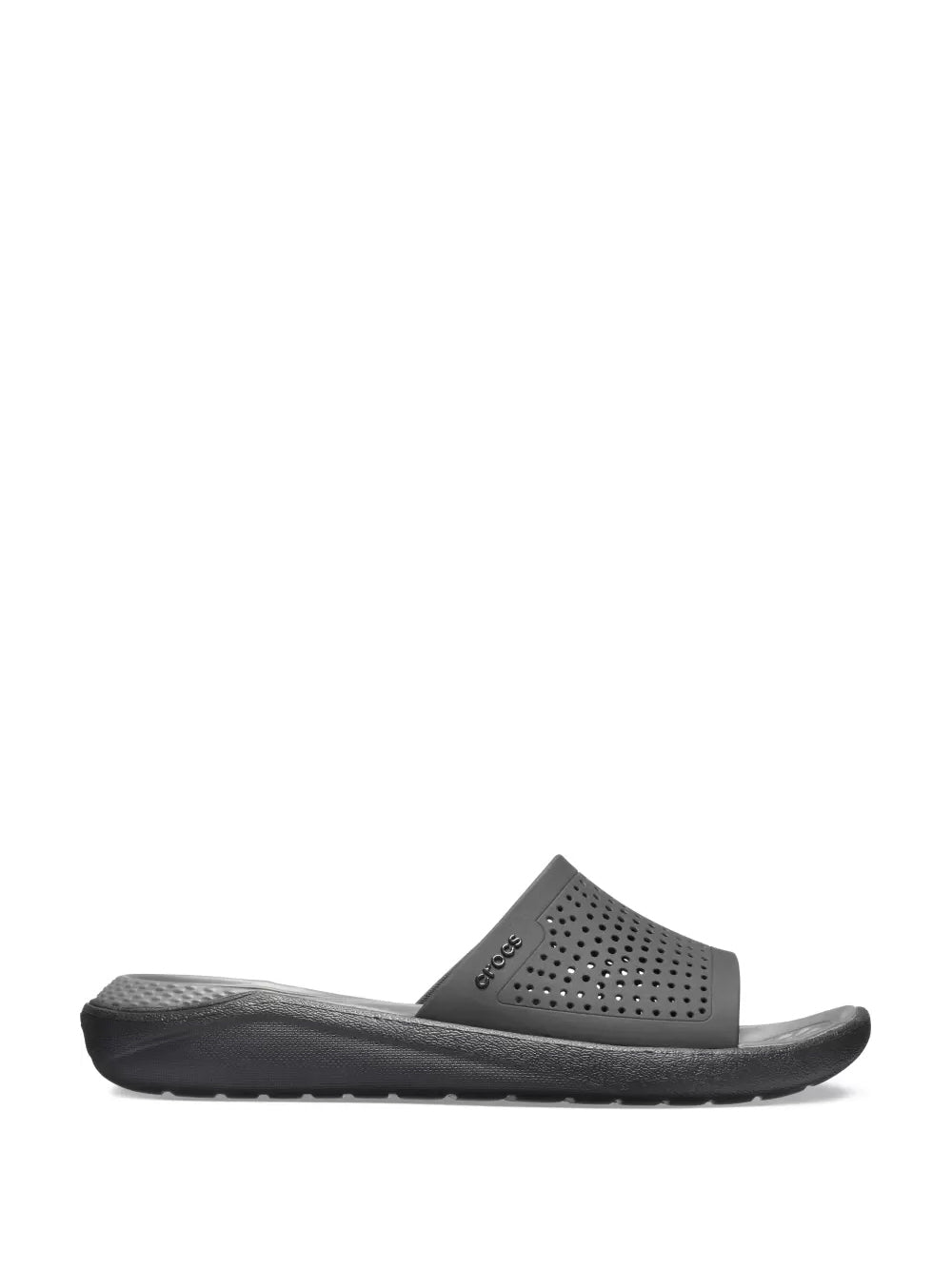 Crocs Lite Ride Flip Flop Black Grey